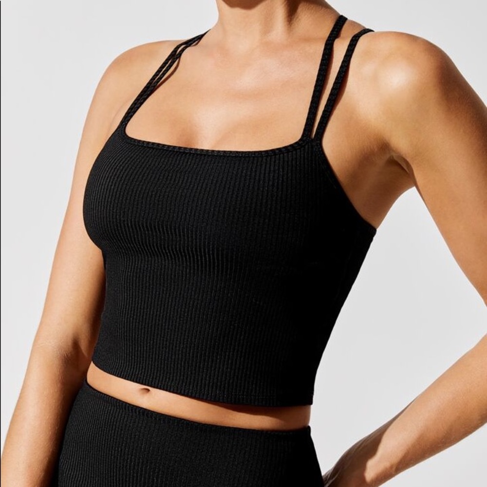 BNWT Carbon38 Ribbed Cami Bra